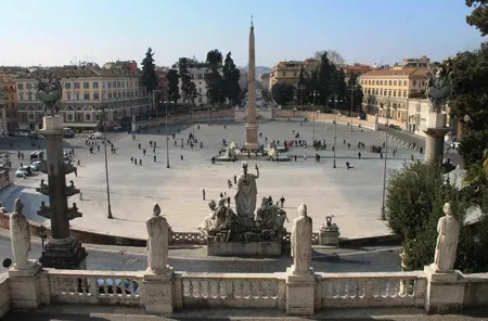 Villa Borghese - Terrazzo del Pincio